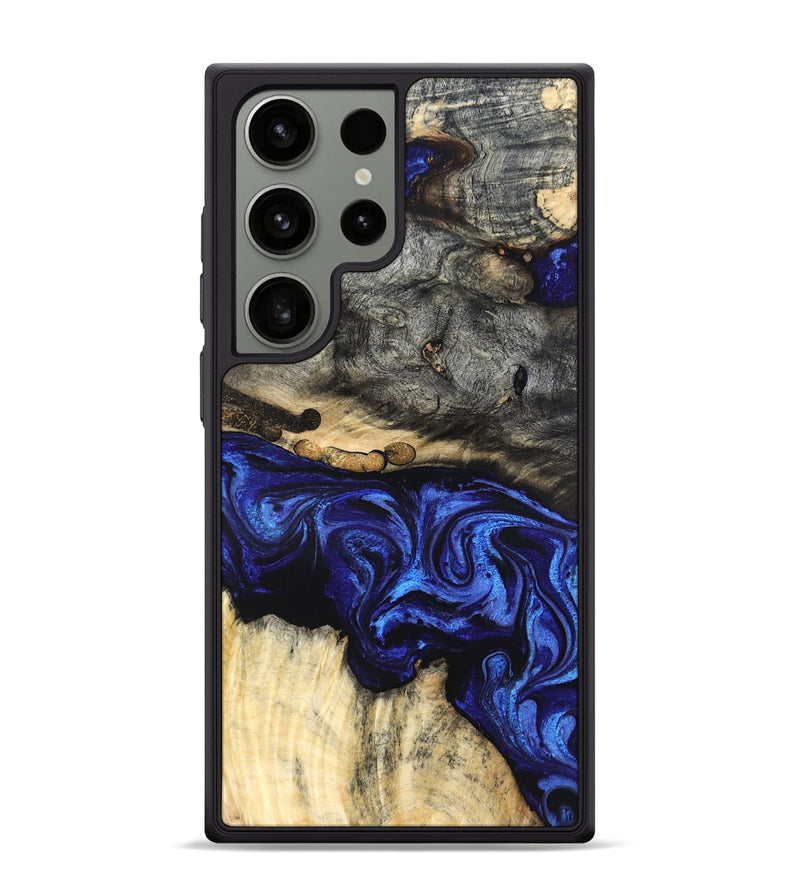 Galaxy S24 Ultra Wood Phone Case - Collins (Blue, 825352)