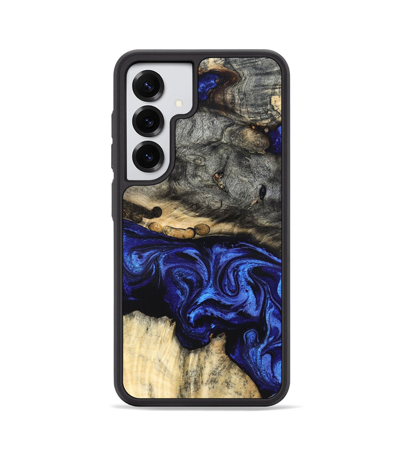 Galaxy S25 Wood Phone Case - Collins (Blue, 825352)