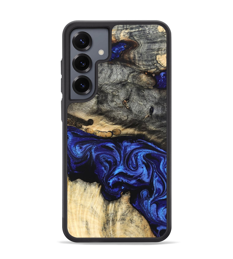 Galaxy S25 Plus Wood Phone Case - Collins (Blue, 825352)