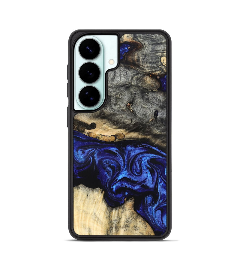 Galaxy S26 Wood Phone Case - Collins (Blue, 825352)