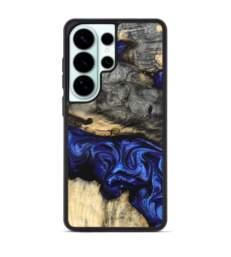 Galaxy S26 Ultra Wood Phone Case - Collins (Blue, 825352)