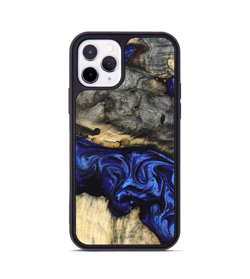 iPhone 11 Pro Wood Phone Case - Collins (Blue, 825352)