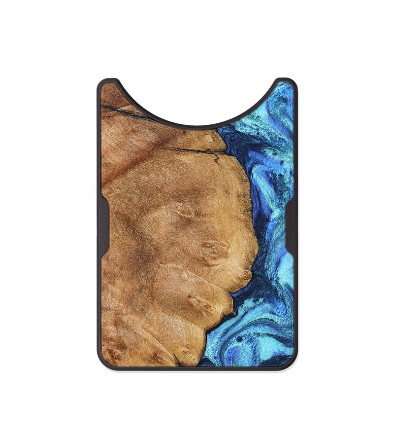 Alloy Wood Wallet - Jax (Blue, 825353)