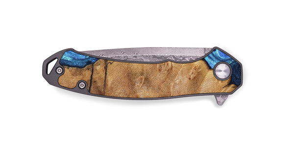 EDC Wood Pocket Knife - Jax (Blue, 825353)