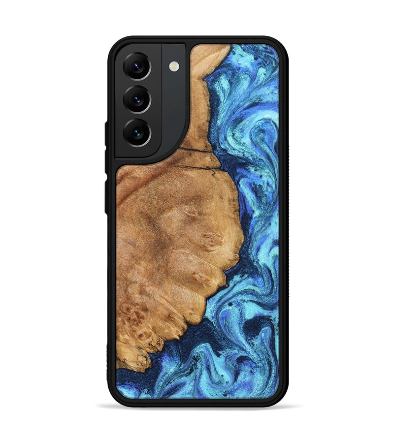 Galaxy S22 Plus Wood Phone Case - Jax (Blue, 825353)