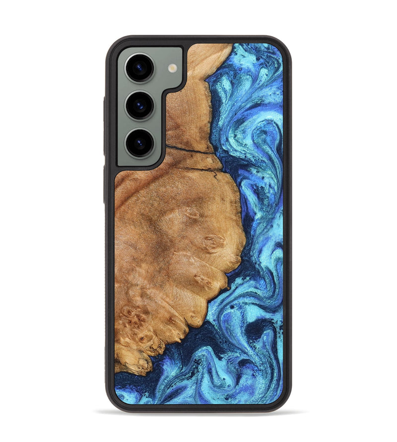 Galaxy S23 Plus Wood Phone Case - Jax (Blue, 825353)