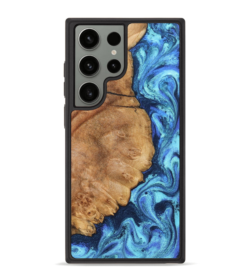 Galaxy S23 Ultra Wood Phone Case - Jax (Blue, 825353)