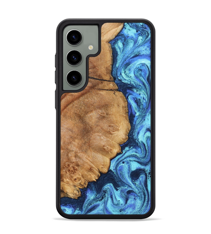 Galaxy S24 Plus Wood Phone Case - Jax (Blue, 825353)