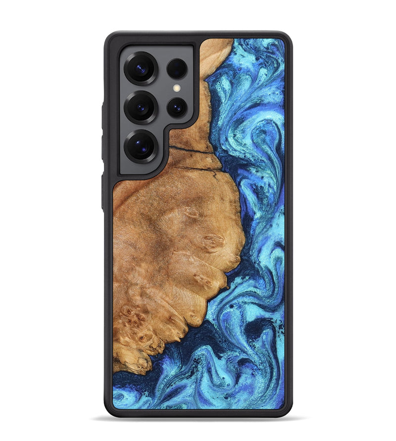 Galaxy S25 Ultra Wood Phone Case - Jax (Blue, 825353)
