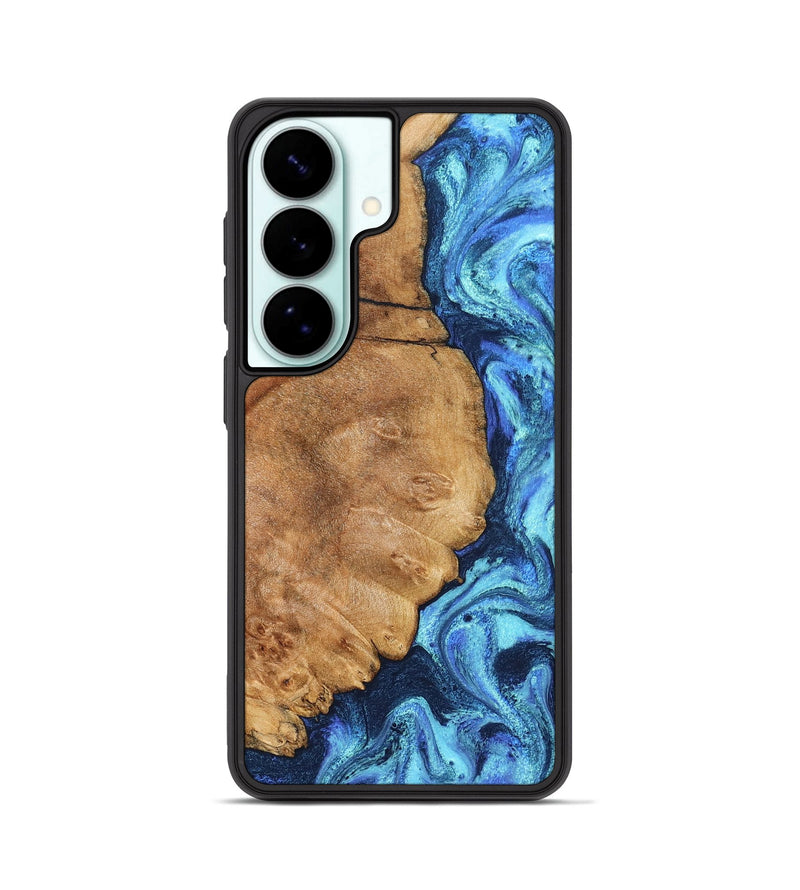 Galaxy S26 Wood Phone Case - Jax (Blue, 825353)