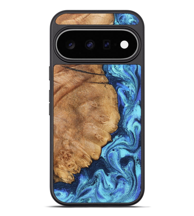 Pixel 11 Pro XL Wood Phone Case - Jax (Blue, 825353)