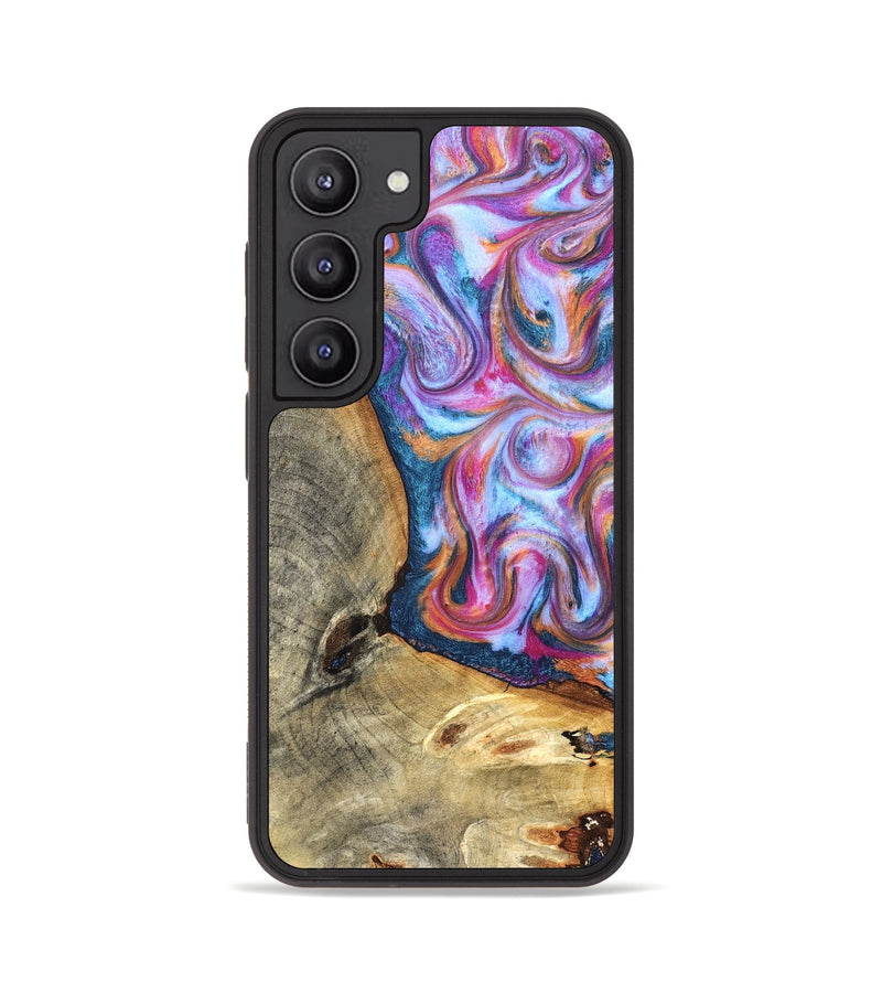 Galaxy S23 Wood Phone Case - Gustave (Blue, 825355)