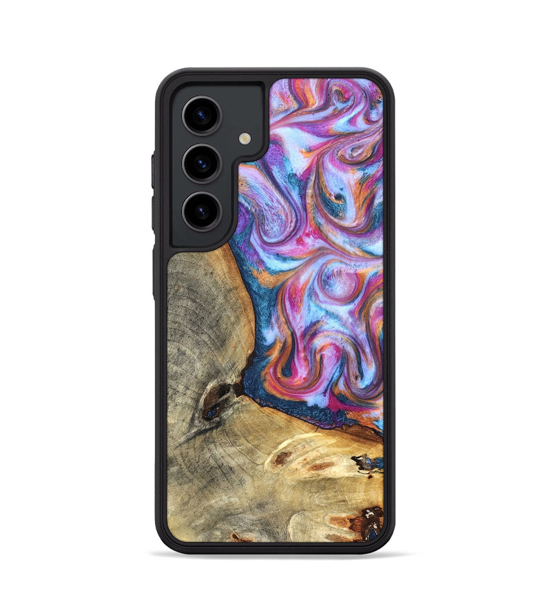 Galaxy S24 Wood Phone Case - Gustave (Blue, 825355)