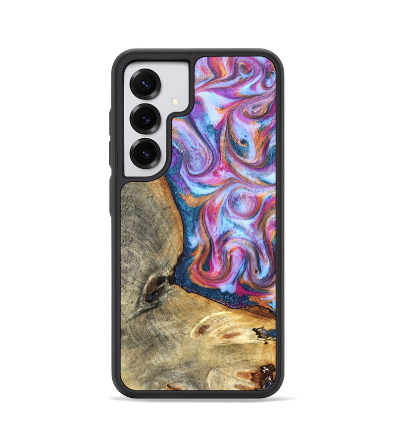 Galaxy S25 Wood Phone Case - Gustave (Blue, 825355)