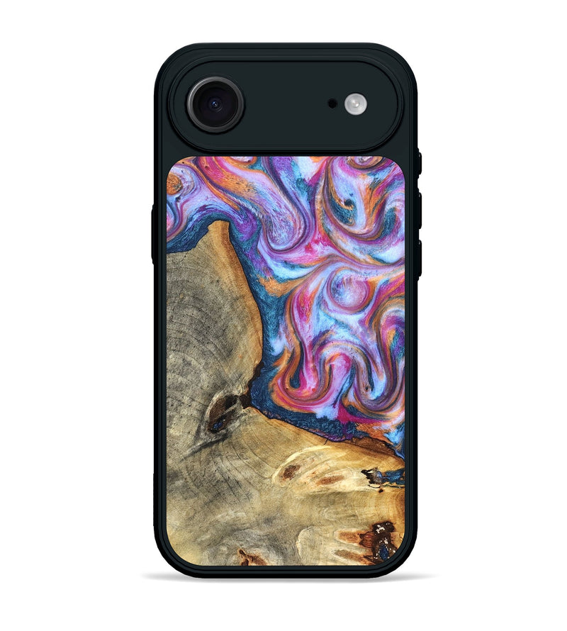 iPhone 17 Air Wood Phone Case - Gustave (Blue, 825355)