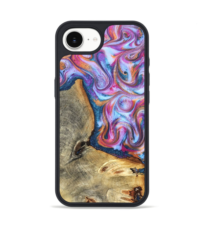 iPhone 17e Wood Phone Case - Gustave (Blue, 825355)