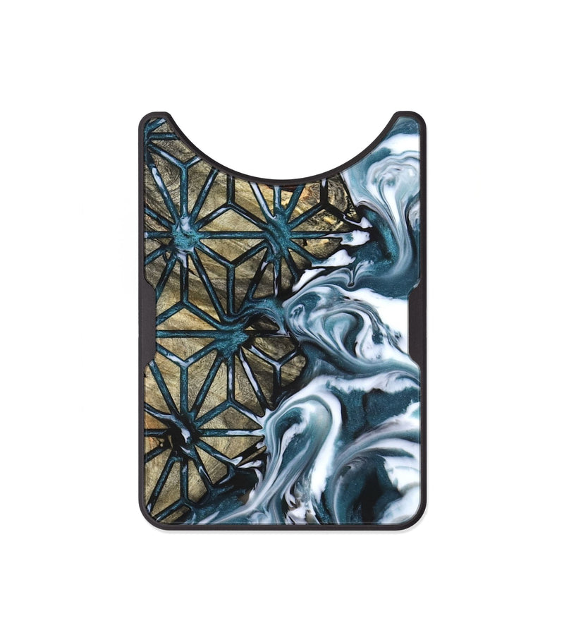 Alloy Wood Wallet - Mikael (Pattern, 825356)