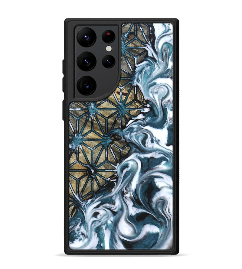 Galaxy S22 Ultra Wood Phone Case - Mikael (Pattern, 825356)