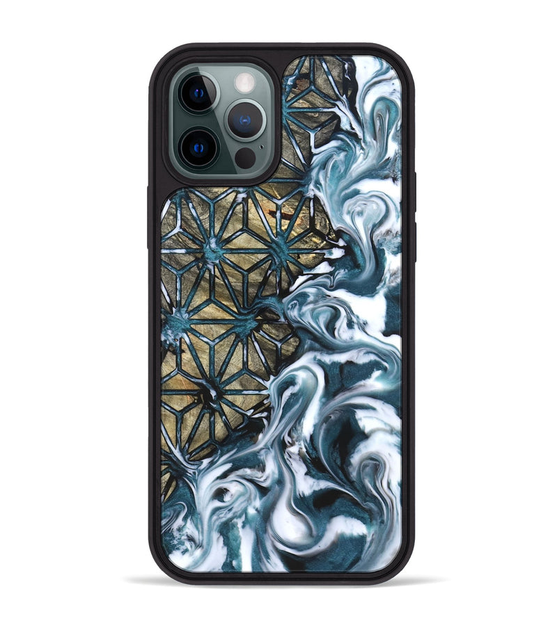 iPhone 12 Pro Max Wood Phone Case - Mikael (Pattern, 825356)