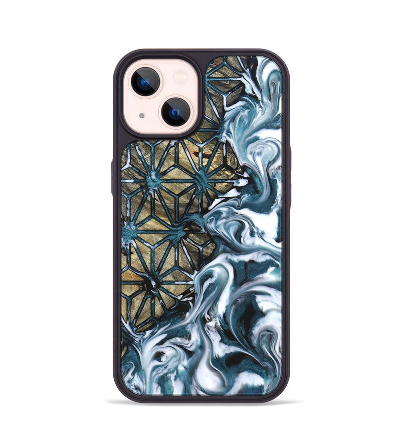 iPhone 14 Wood Phone Case - Mikael (Pattern, 825356)