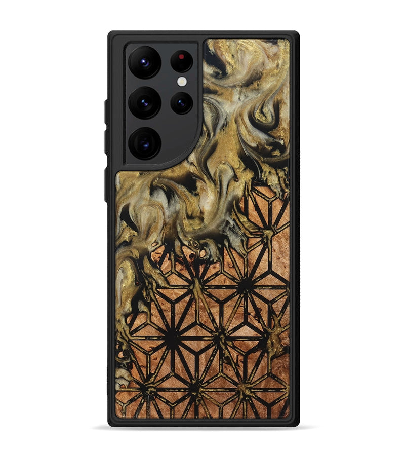 Galaxy S22 Ultra Wood Phone Case - Rusty (Pattern, 825357)