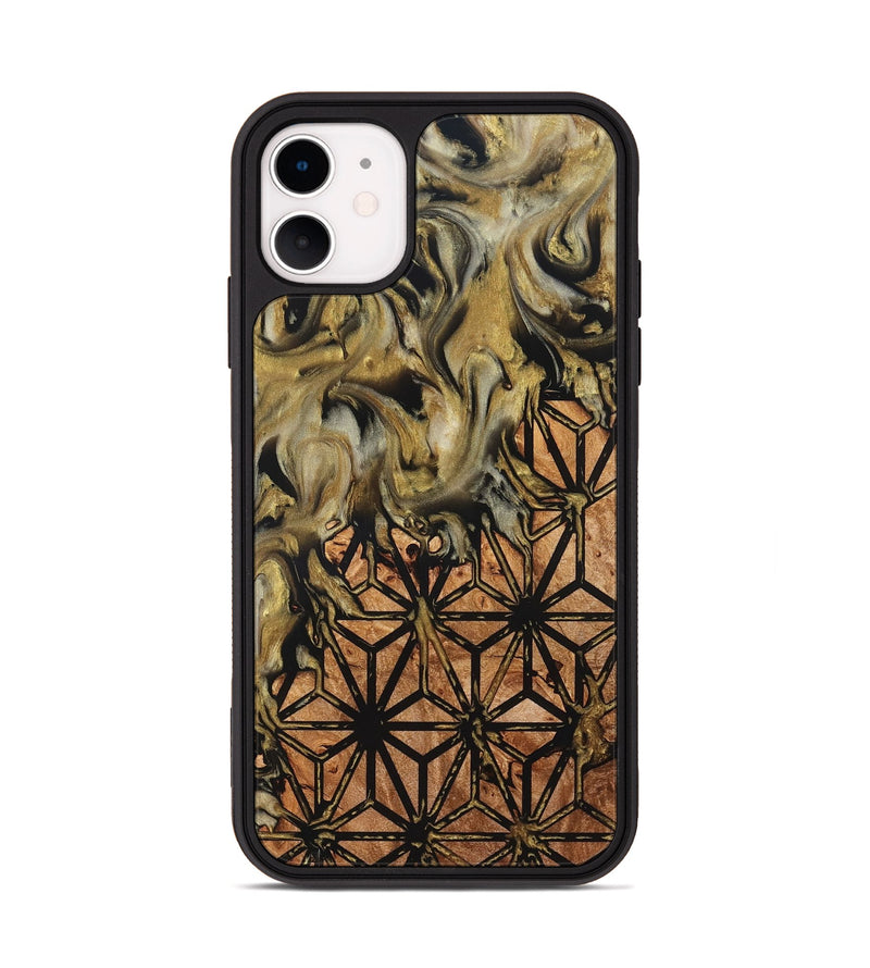 iPhone 11 Wood Phone Case - Rusty (Pattern, 825357)