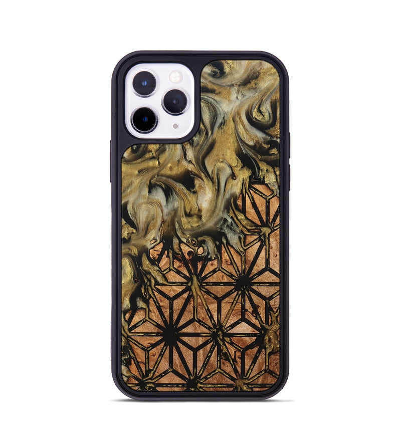 iPhone 11 Pro Wood Phone Case - Rusty (Pattern, 825357)