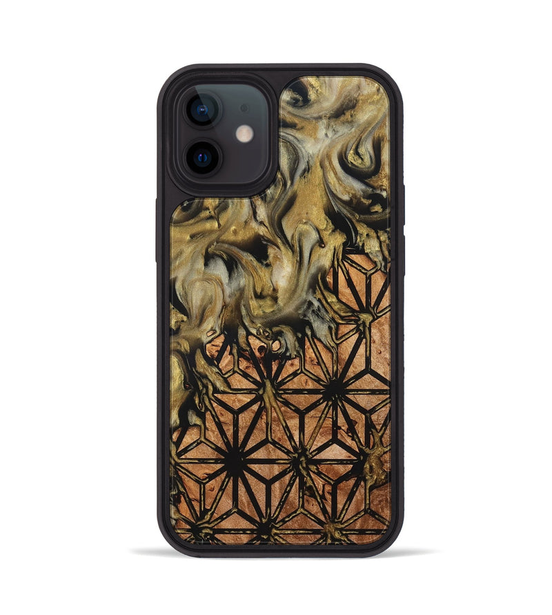 iPhone 12 Wood Phone Case - Rusty (Pattern, 825357)
