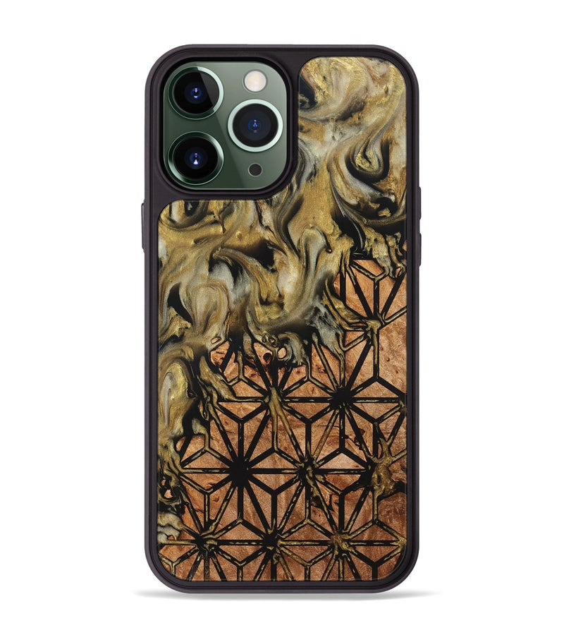iPhone 13 Pro Max Wood Phone Case - Rusty (Pattern, 825357)