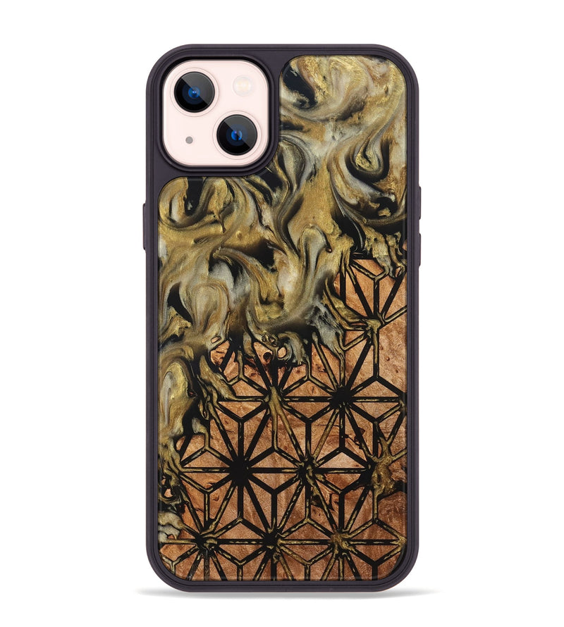 iPhone 14 Plus Wood Phone Case - Rusty (Pattern, 825357)