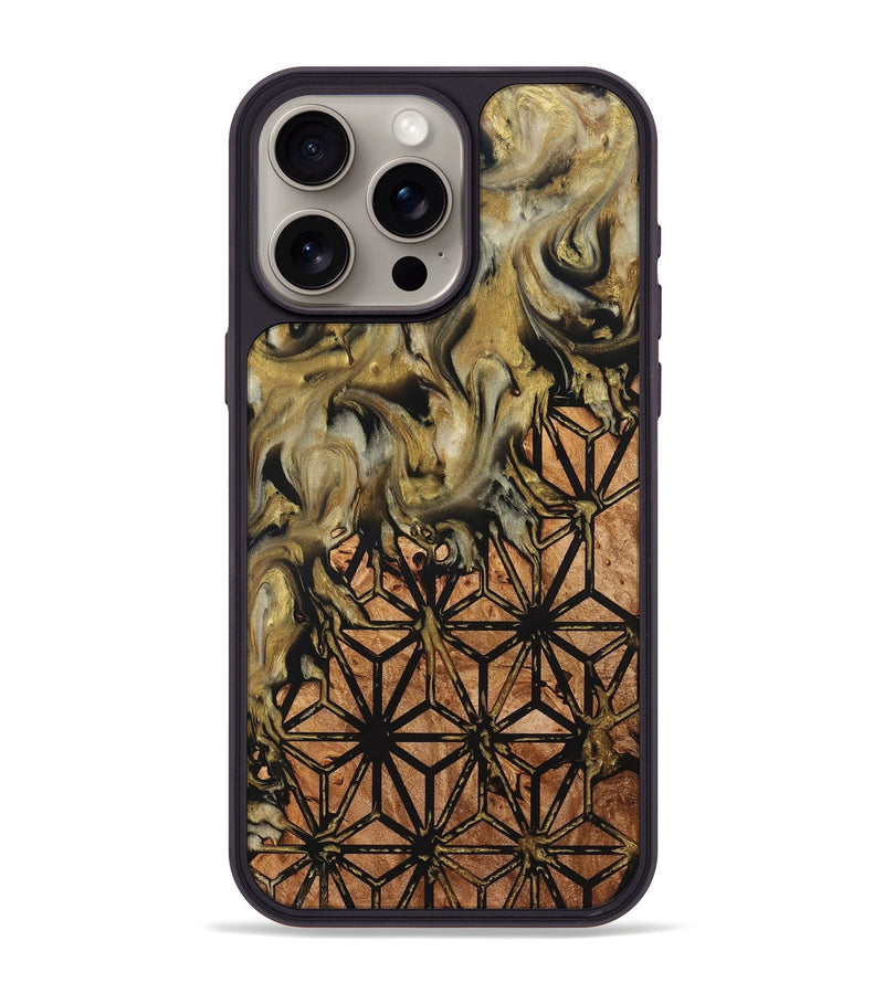 iPhone 15 Pro Max Wood Phone Case - Rusty (Pattern, 825357)