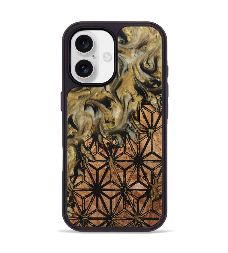 iPhone 17 Wood Phone Case - Rusty (Pattern, 825357)