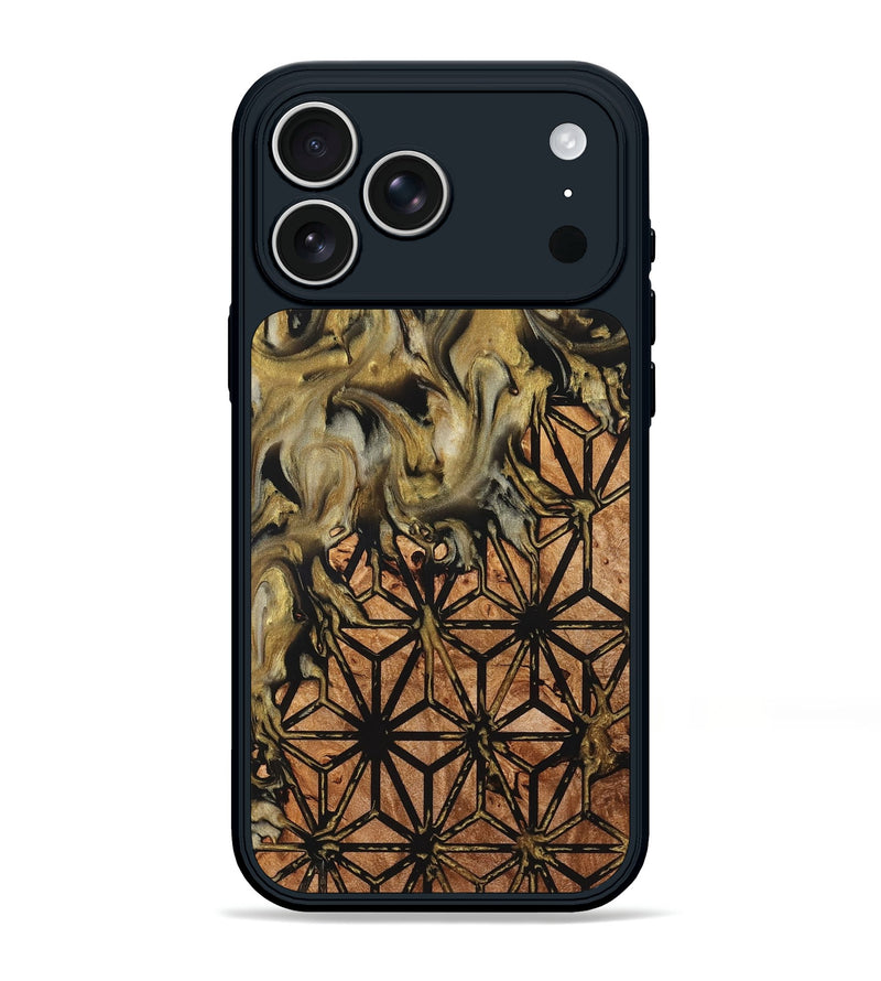 iPhone 17 Pro Max Wood Phone Case - Rusty (Pattern, 825357)