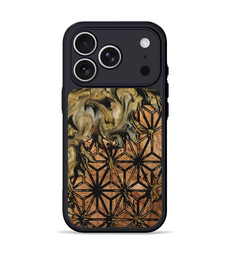 iPhone 17 Pro Wood Phone Case - Rusty (Pattern, 825357)