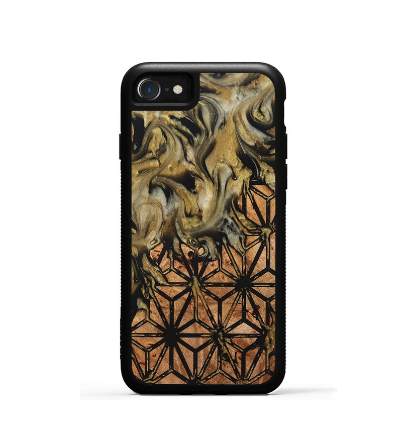 iPhone SE Wood Phone Case - Rusty (Pattern, 825357)