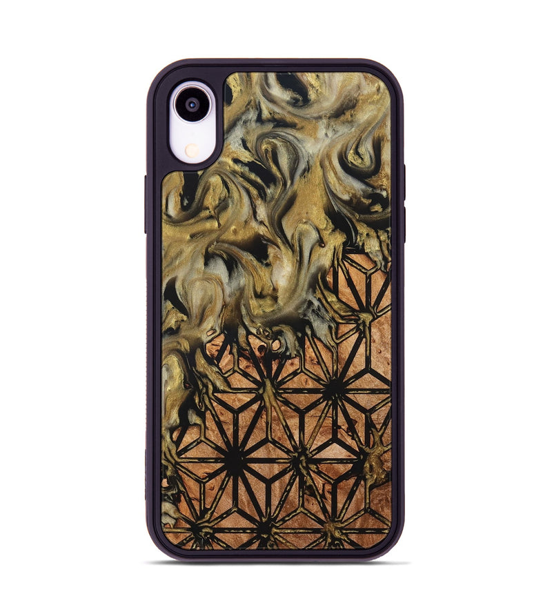 iPhone Xr Wood Phone Case - Rusty (Pattern, 825357)