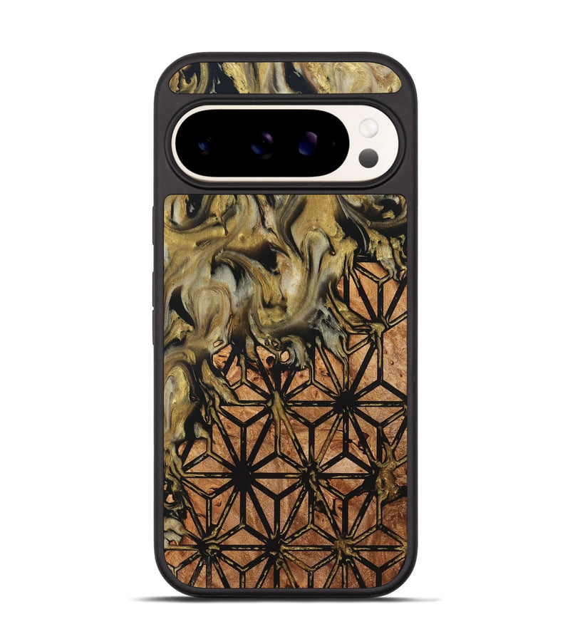 Pixel 9 Pro Wood Phone Case - Rusty (Pattern, 825357)