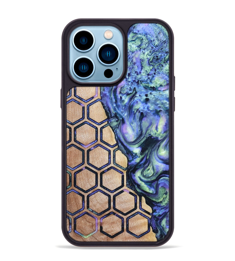 iPhone 14 Pro Max Wood Phone Case - Kane (Pattern, 825358)