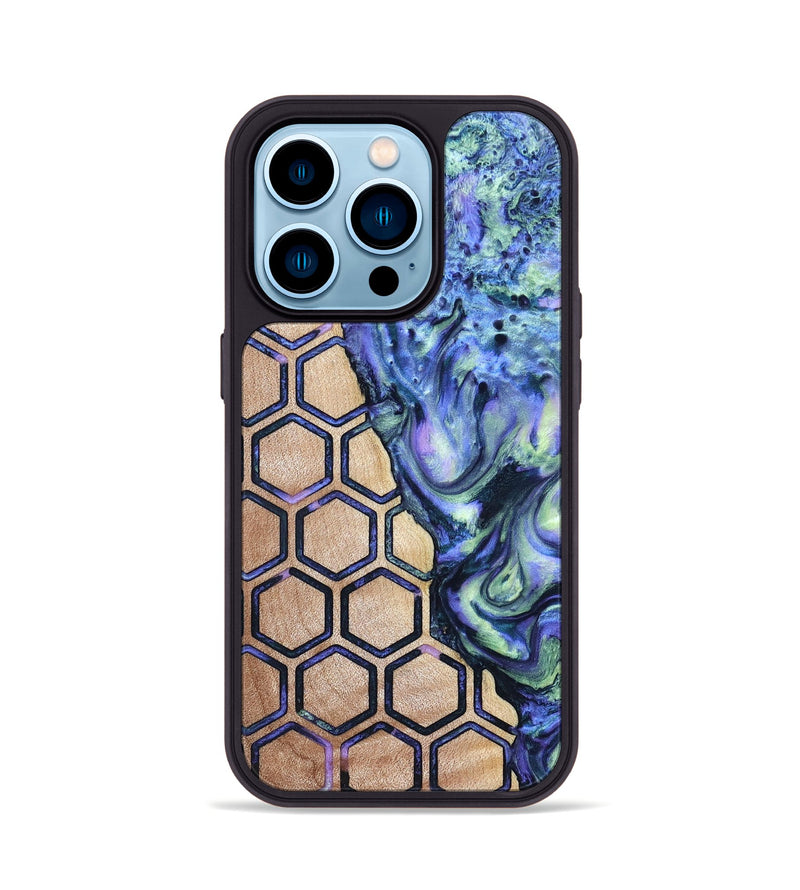 iPhone 14 Pro Wood Phone Case - Kane (Pattern, 825358)