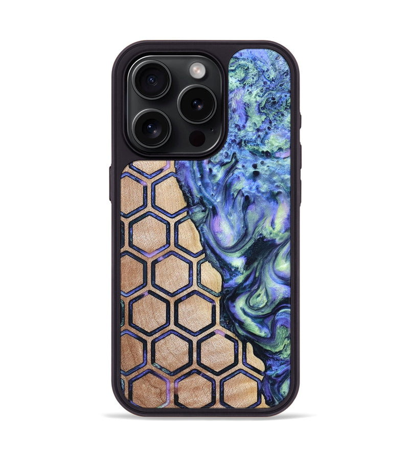 iPhone 15 Pro Wood Phone Case - Kane (Pattern, 825358)