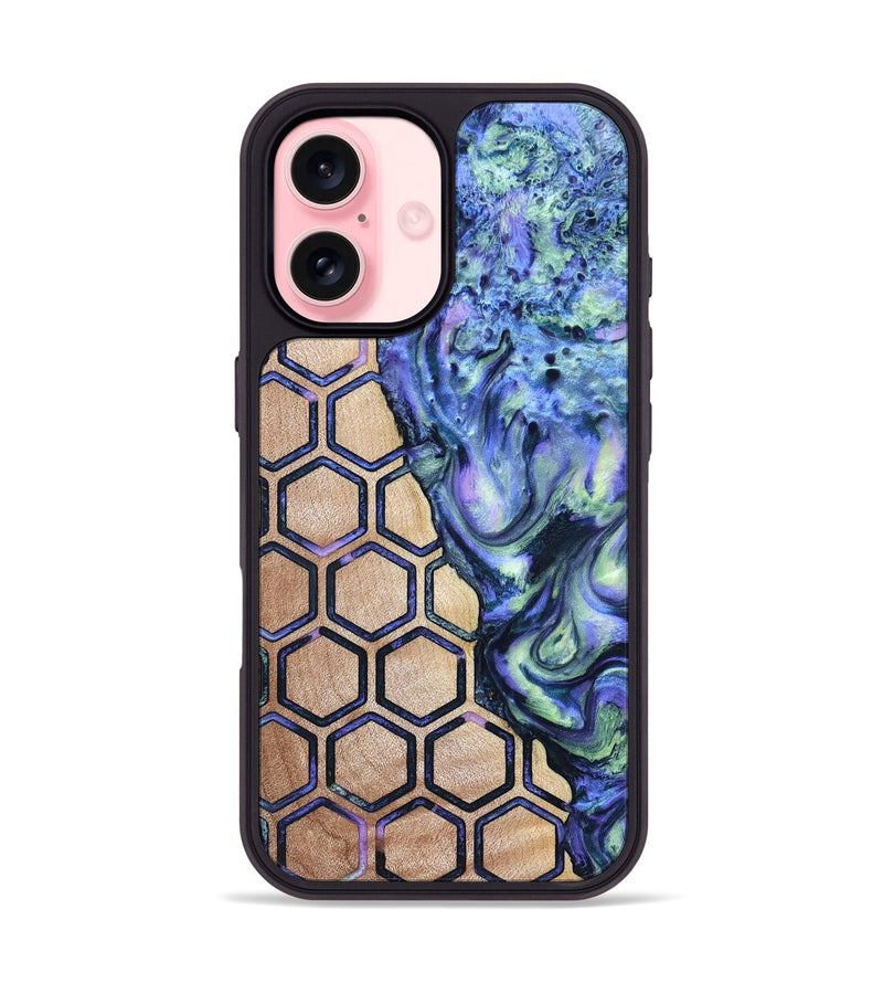 iPhone 16 Wood Phone Case - Kane (Pattern, 825358)