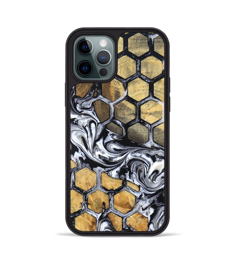 iPhone 12 Pro Wood Phone Case - Jamey (Pattern, 825359)