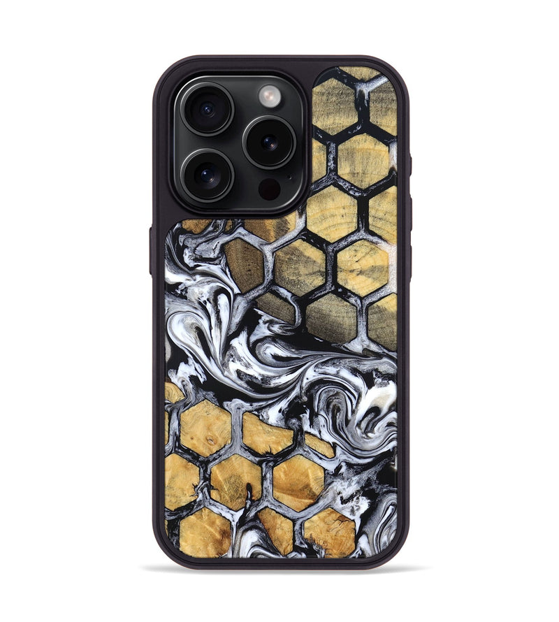 iPhone 15 Pro Wood Phone Case - Jamey (Pattern, 825359)