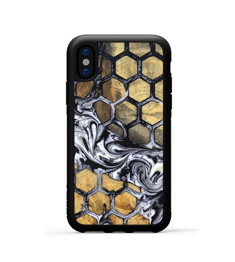 iPhone Xs Wood Phone Case - Jamey (Pattern, 825359)
