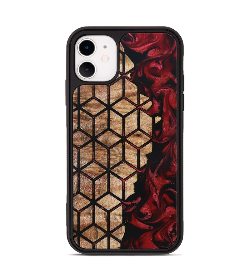iPhone 11 Wood Phone Case - Kaycee (Pattern, 825360)