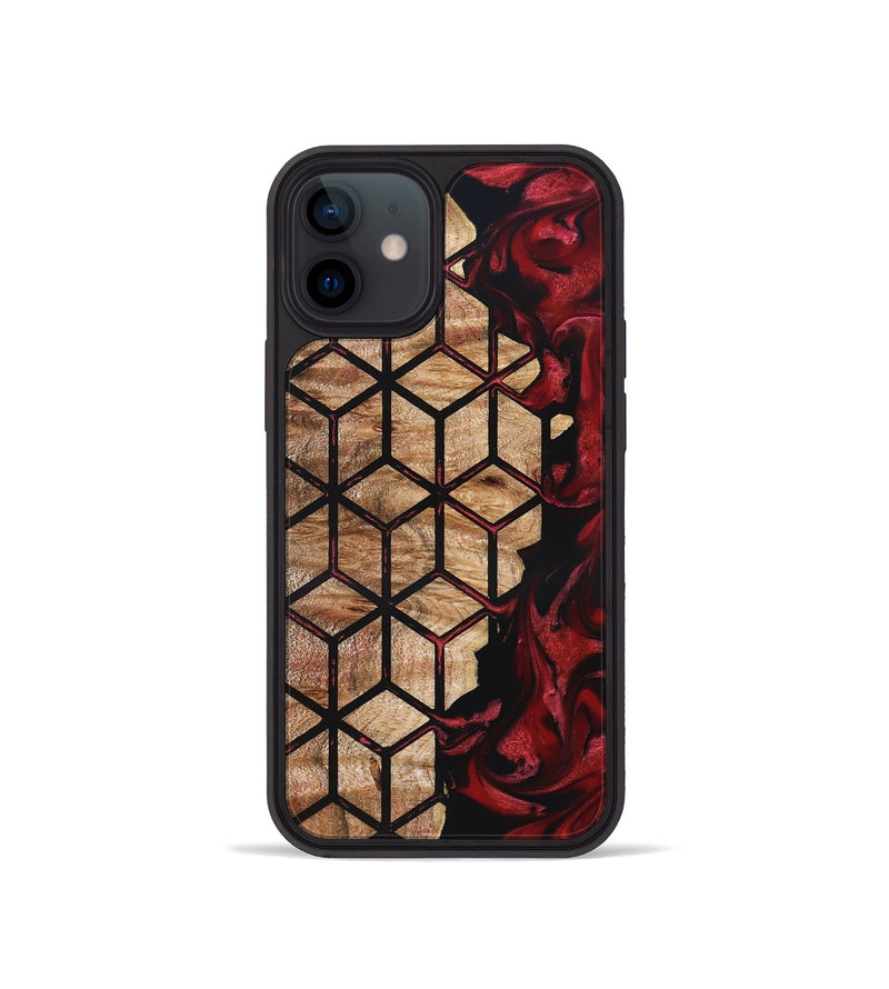 iPhone 12 mini Wood Phone Case - Kaycee (Pattern, 825360)