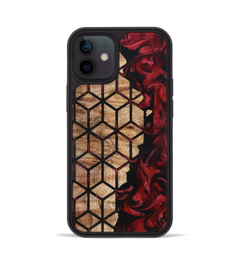 iPhone 12 Wood Phone Case - Kaycee (Pattern, 825360)