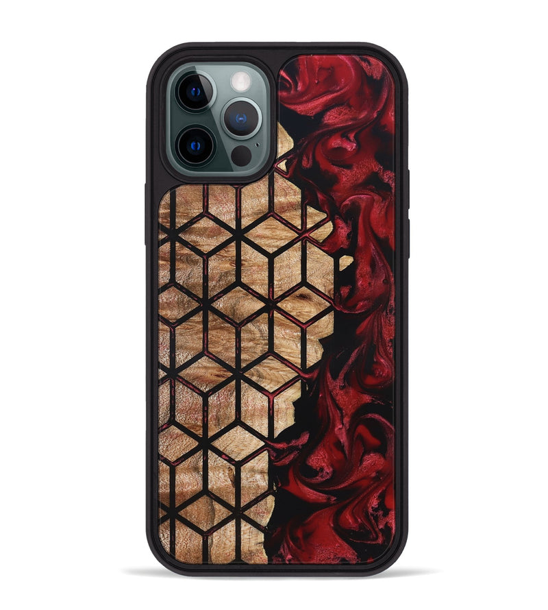 iPhone 12 Pro Max Wood Phone Case - Kaycee (Pattern, 825360)
