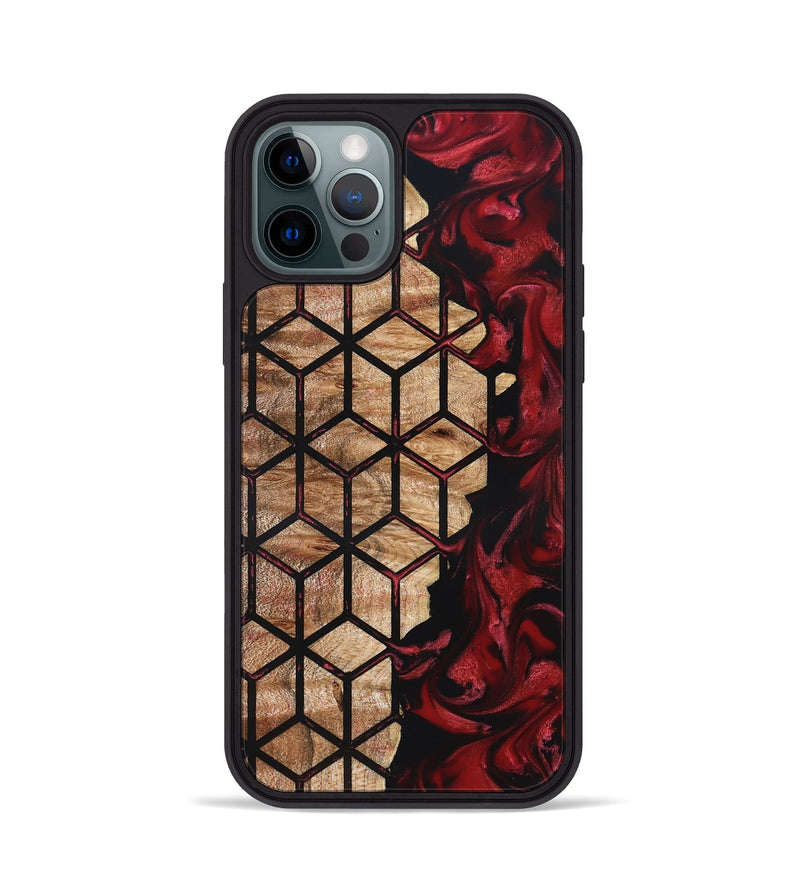 iPhone 12 Pro Wood Phone Case - Kaycee (Pattern, 825360)
