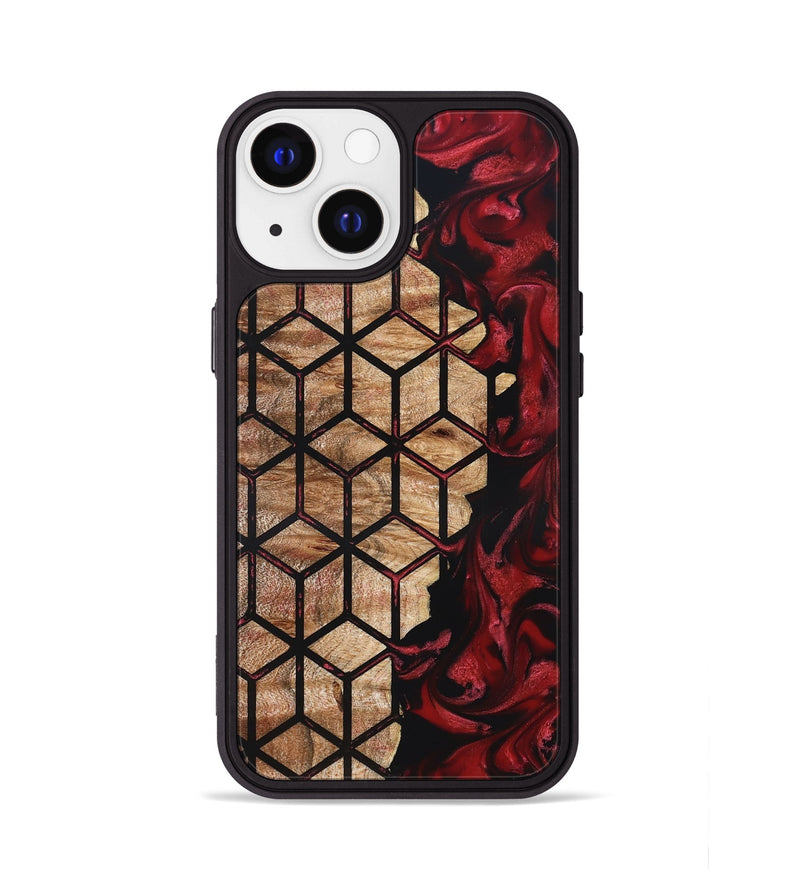 iPhone 13 Wood Phone Case - Kaycee (Pattern, 825360)